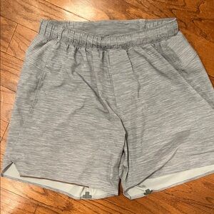 Lululemon Athletica Light Gray Men's Surge Shorts